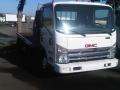 Arctic White - W Series Truck W4500 Flat Bed Stake Truck Photo No. 1