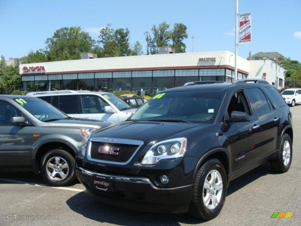 Carbon Black Metallic GMC Acadia