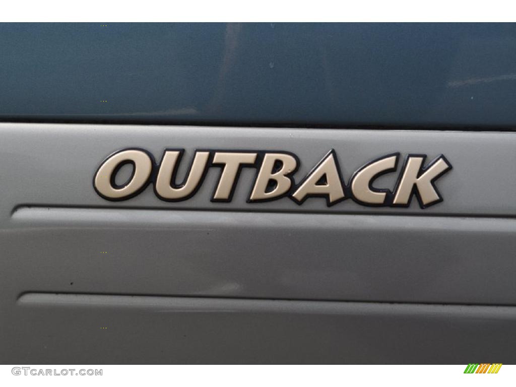2001 Outback Limited Wagon - Wintergreen Metallic / Beige photo #33