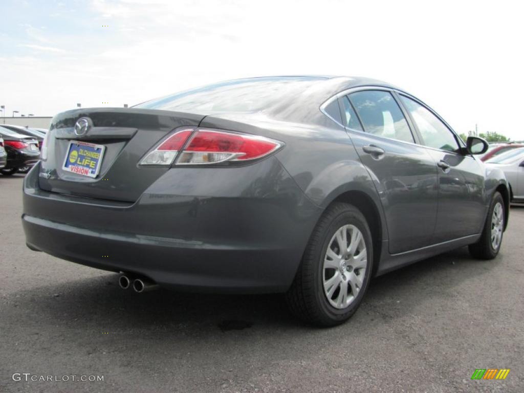 2009 MAZDA6 i SV - Comet Gray Mica / Black photo #2