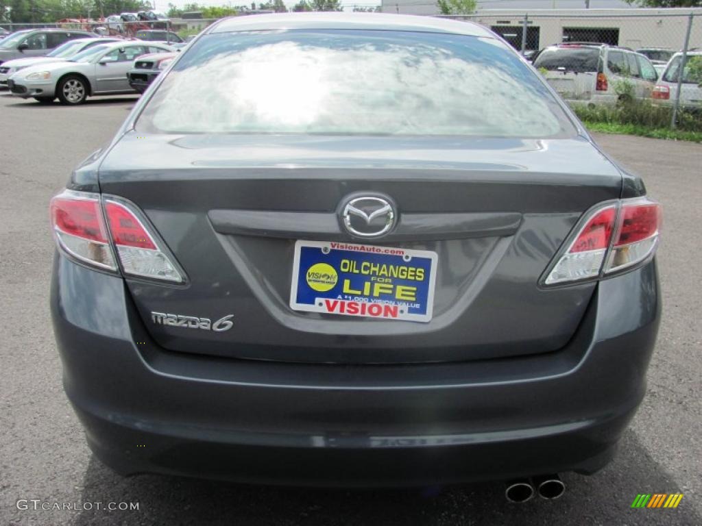 2009 MAZDA6 i SV - Comet Gray Mica / Black photo #17