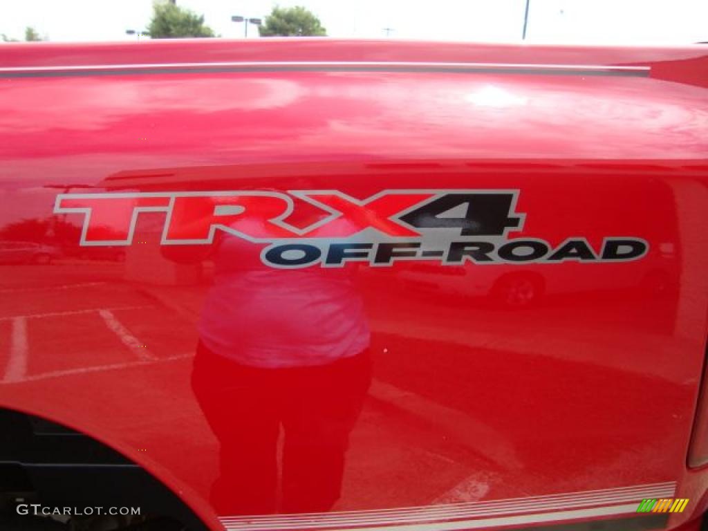 2006 Ram 3500 SLT Quad Cab 4x4 - Flame Red / Medium Slate Gray photo #34