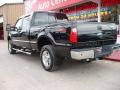 2008 Black Ford F250 Super Duty Lariat Crew Cab 4x4  photo #3