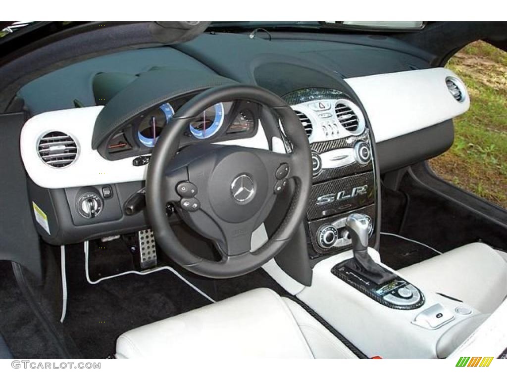 Silver Arrow Interior 2008 Mercedes-Benz SLR McLaren Roadster Photo #35040472