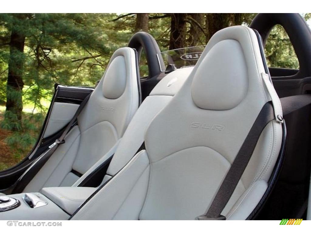 Silver Arrow Interior 2008 Mercedes-Benz SLR McLaren Roadster Photo #35040508