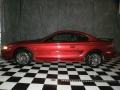 1998 Laser Red Ford Mustang V6 Coupe  photo #2