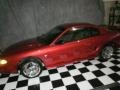 1998 Laser Red Ford Mustang V6 Coupe  photo #17