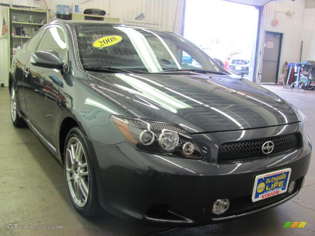 2008 tC  - Flint Gray Mica / Dark Charcoal Gray photo #19