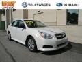 Satin White Pearl - Legacy 2.5i Sedan Photo No. 1