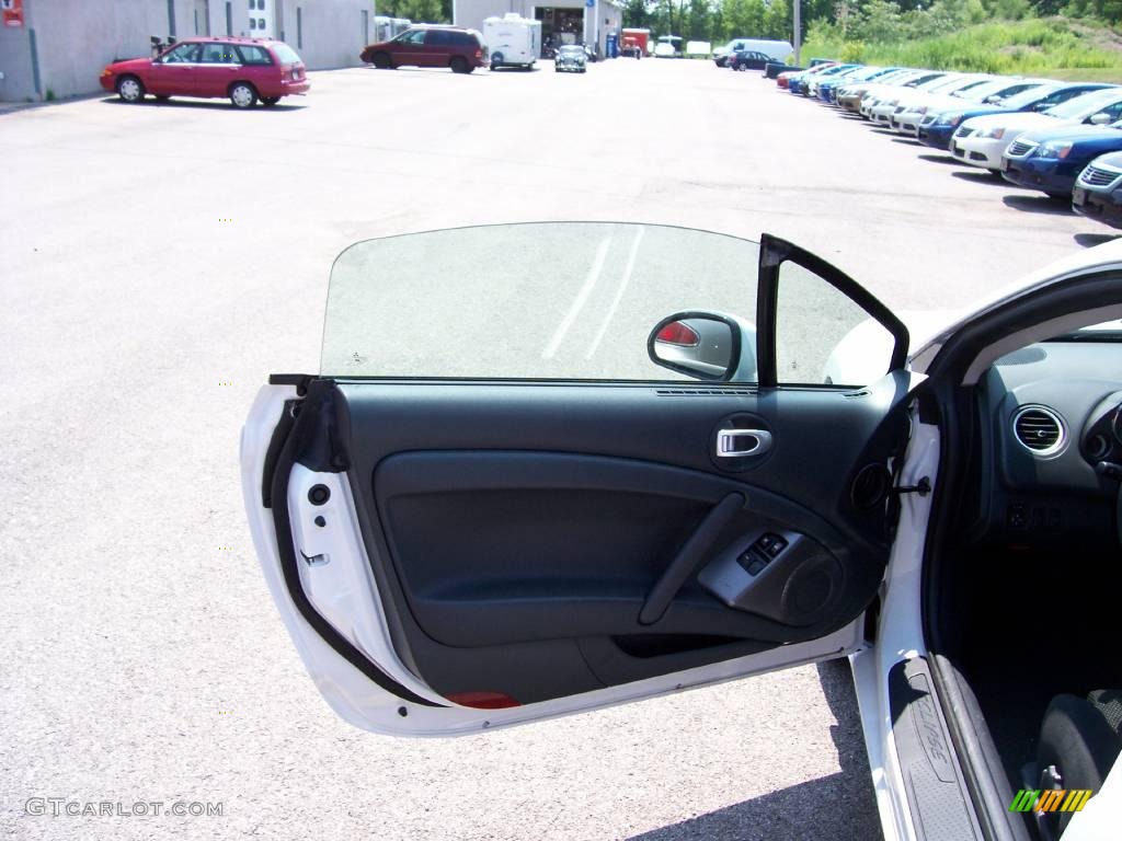 2008 Eclipse GT Coupe - Northstar White / Dark Charcoal photo #10