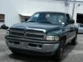 2001 Forest Green Pearl Dodge Ram 1500 SLT Club Cab  photo #1