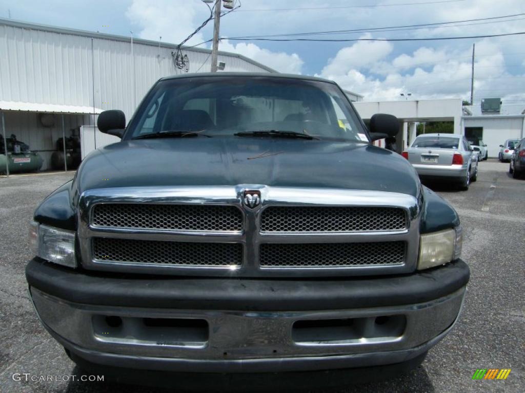 2001 Ram 1500 SLT Club Cab - Forest Green Pearl / Agate photo #2