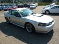 2002 Satin Silver Metallic Ford Mustang GT Coupe  photo #6