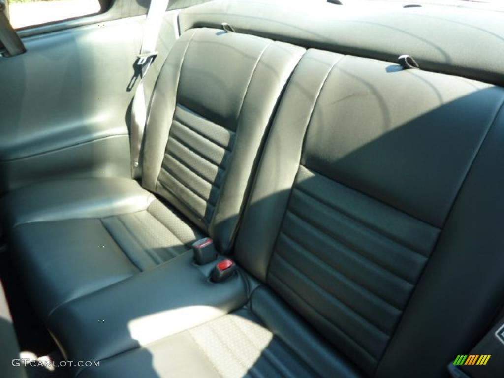 2002 Mustang GT Coupe - Satin Silver Metallic / Dark Charcoal photo #13