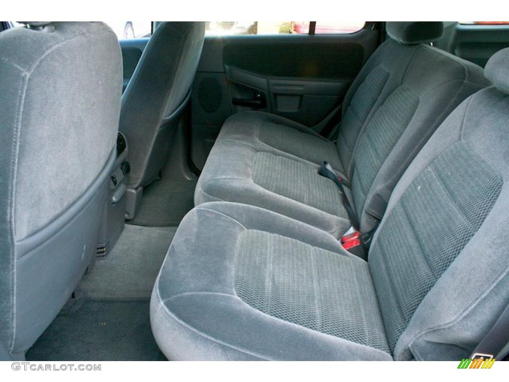 2002 Explorer XLT - Black Clearcoat / Graphite photo #6