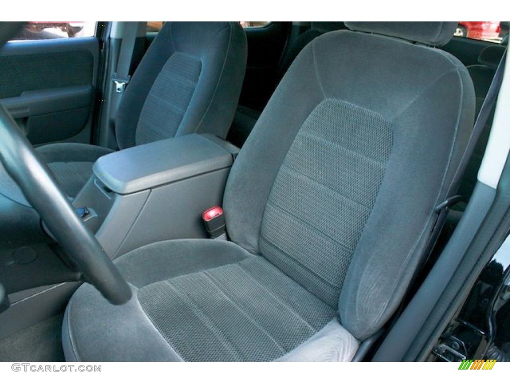2002 Explorer XLT - Black Clearcoat / Graphite photo #20
