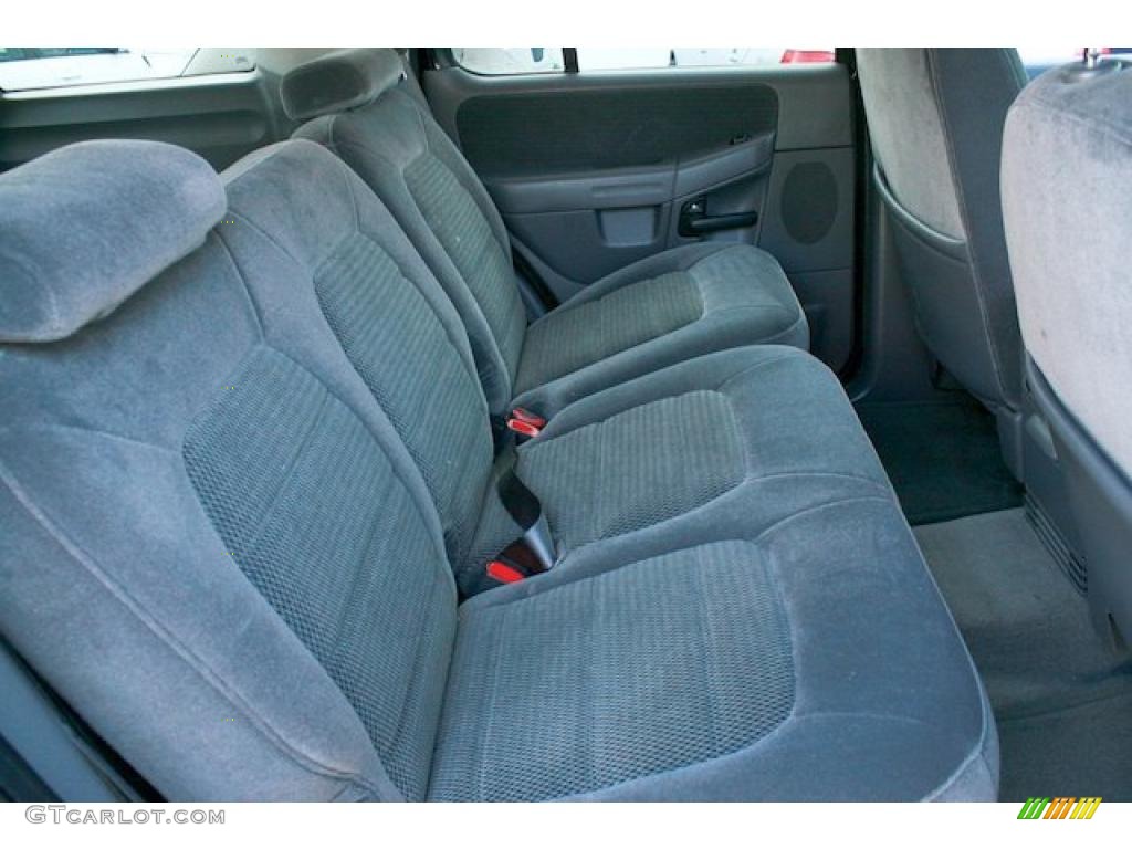 2002 Explorer XLT - Black Clearcoat / Graphite photo #27