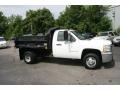 2007 Summit White Chevrolet Silverado 3500HD Regular Cab Chassis 4x4 Dump Truck  photo #5