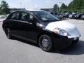 2011 Super Black Nissan Versa 1.8 S Sedan  photo #7