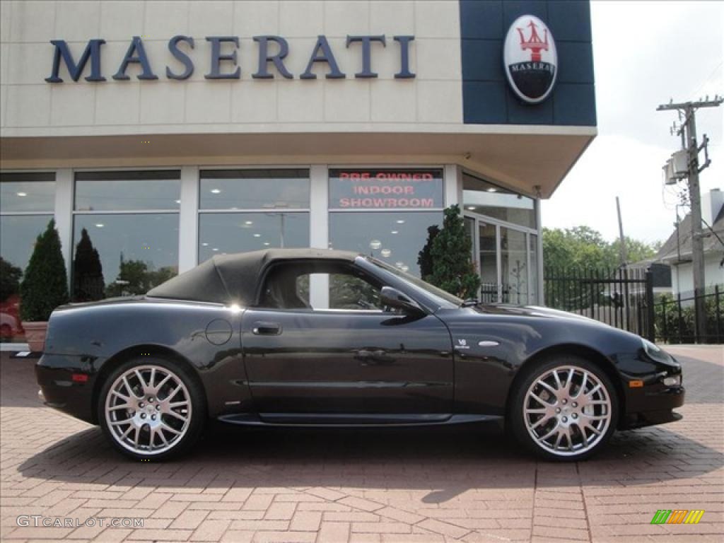 2006 GranSport Spyder - Nero Carbonio (Metallic Black) / Black/Gray photo #1