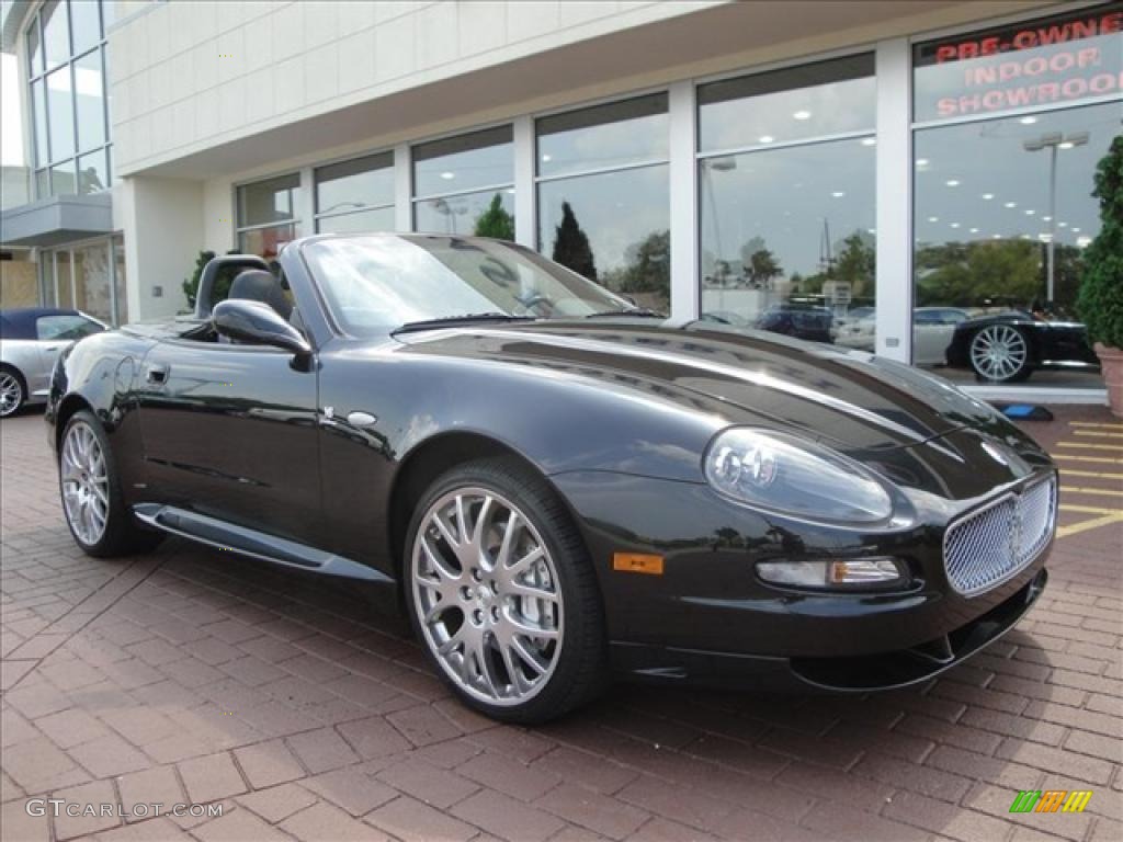 Nero Carbonio (Metallic Black) 2006 Maserati GranSport Spyder Exterior Photo #35056283
