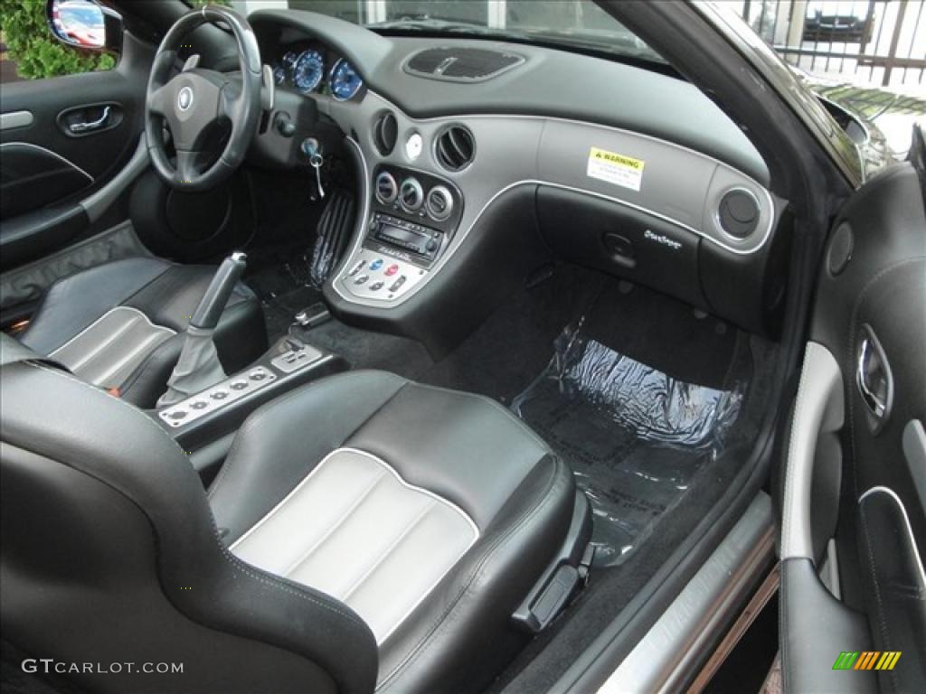 Black/Gray Interior 2006 Maserati GranSport Spyder Photo #35056547