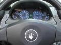 2006 Maserati GranSport Black/Gray Interior Steering Wheel Photo