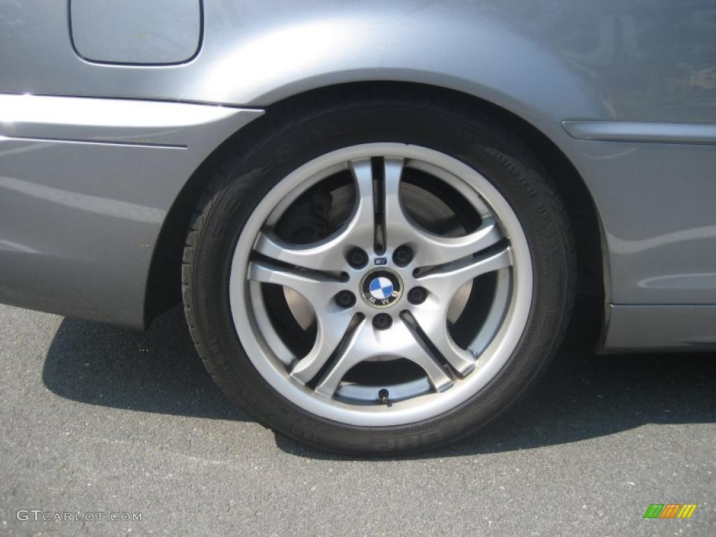 2004 3 Series 330i Convertible - Silver Grey Metallic / Grey photo #16