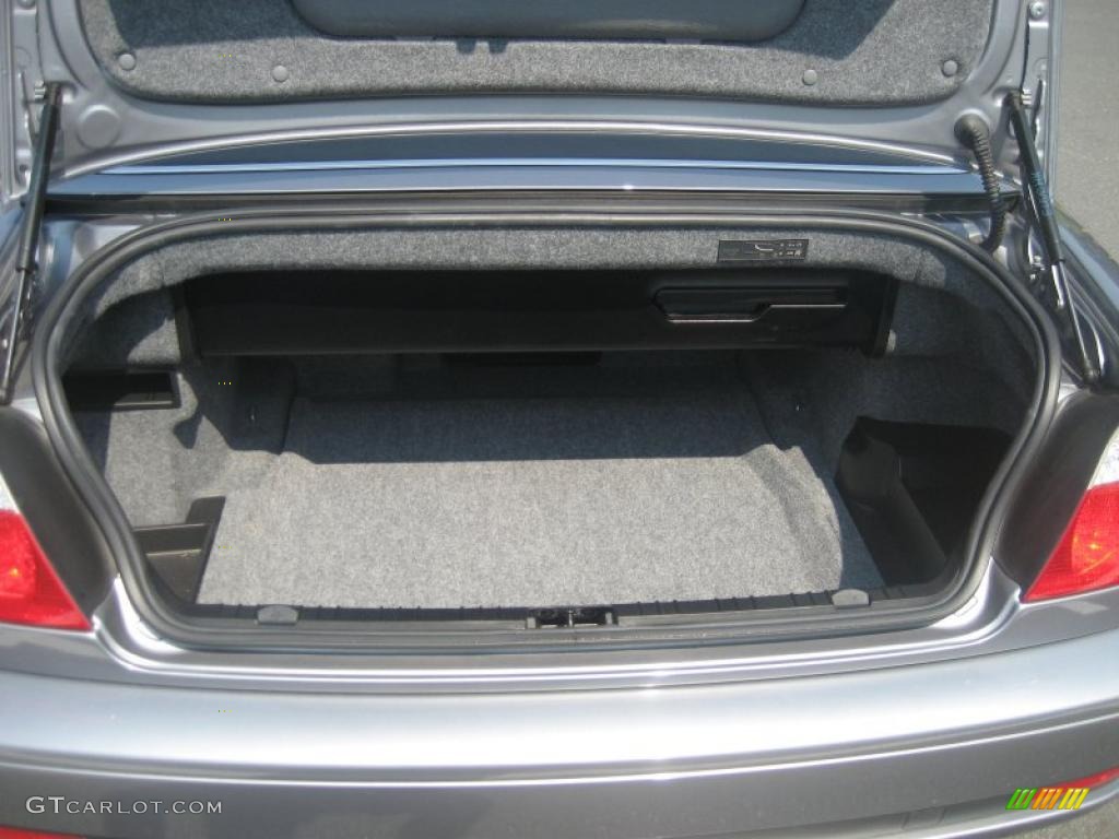 2004 3 Series 330i Convertible - Silver Grey Metallic / Grey photo #22
