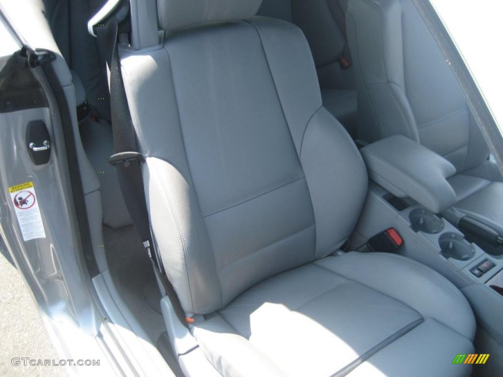 2004 3 Series 330i Convertible - Silver Grey Metallic / Grey photo #39