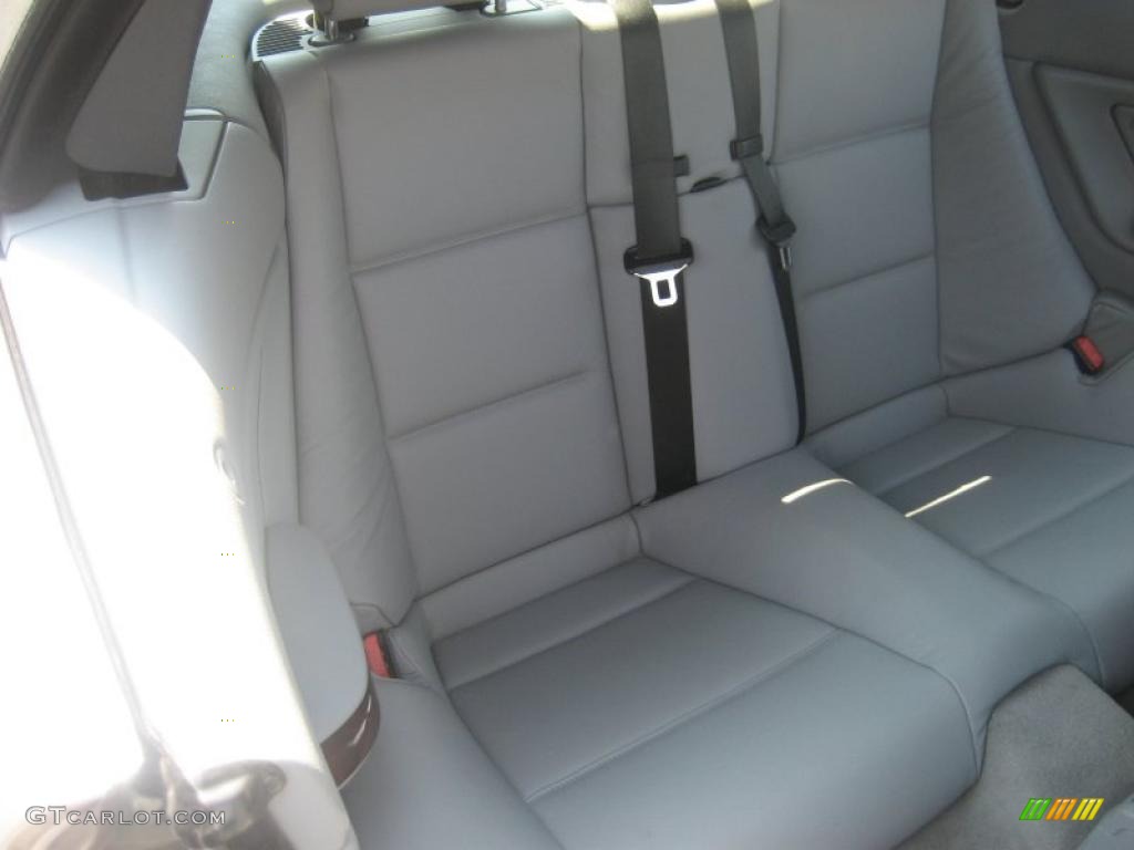 2004 3 Series 330i Convertible - Silver Grey Metallic / Grey photo #40