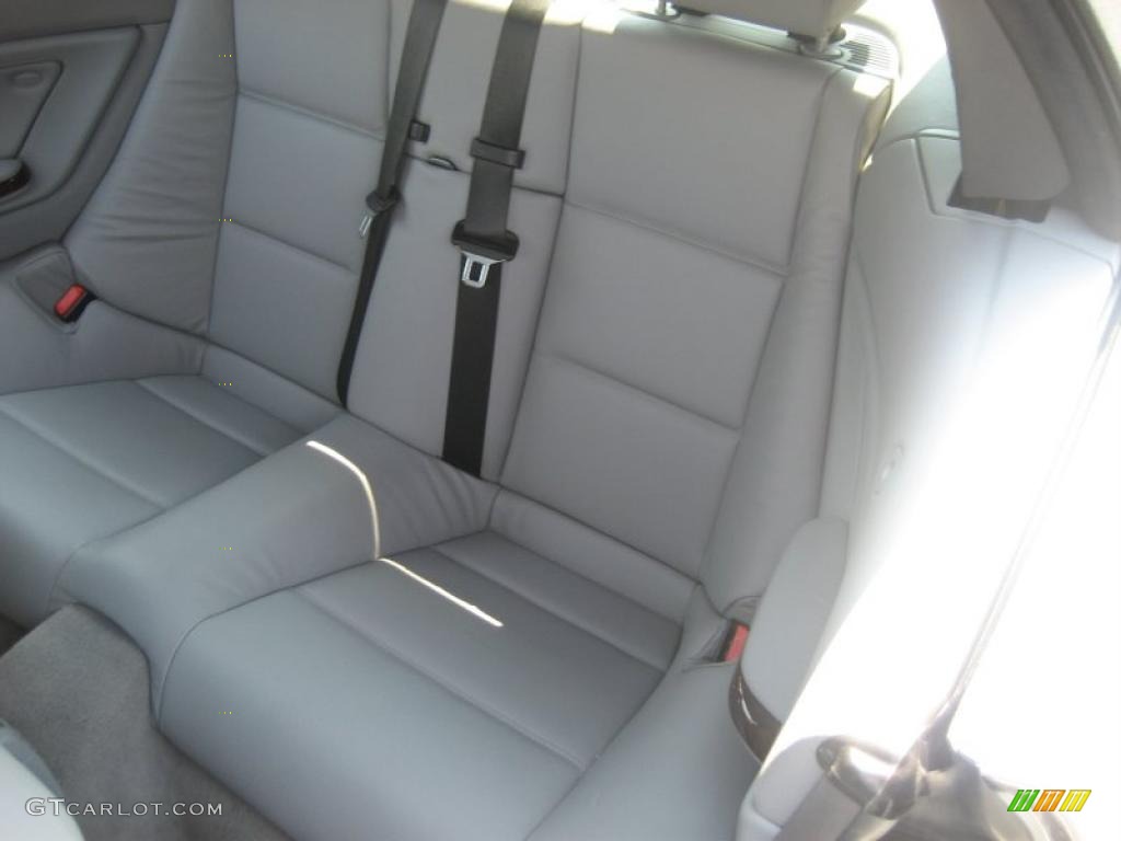 2004 3 Series 330i Convertible - Silver Grey Metallic / Grey photo #41