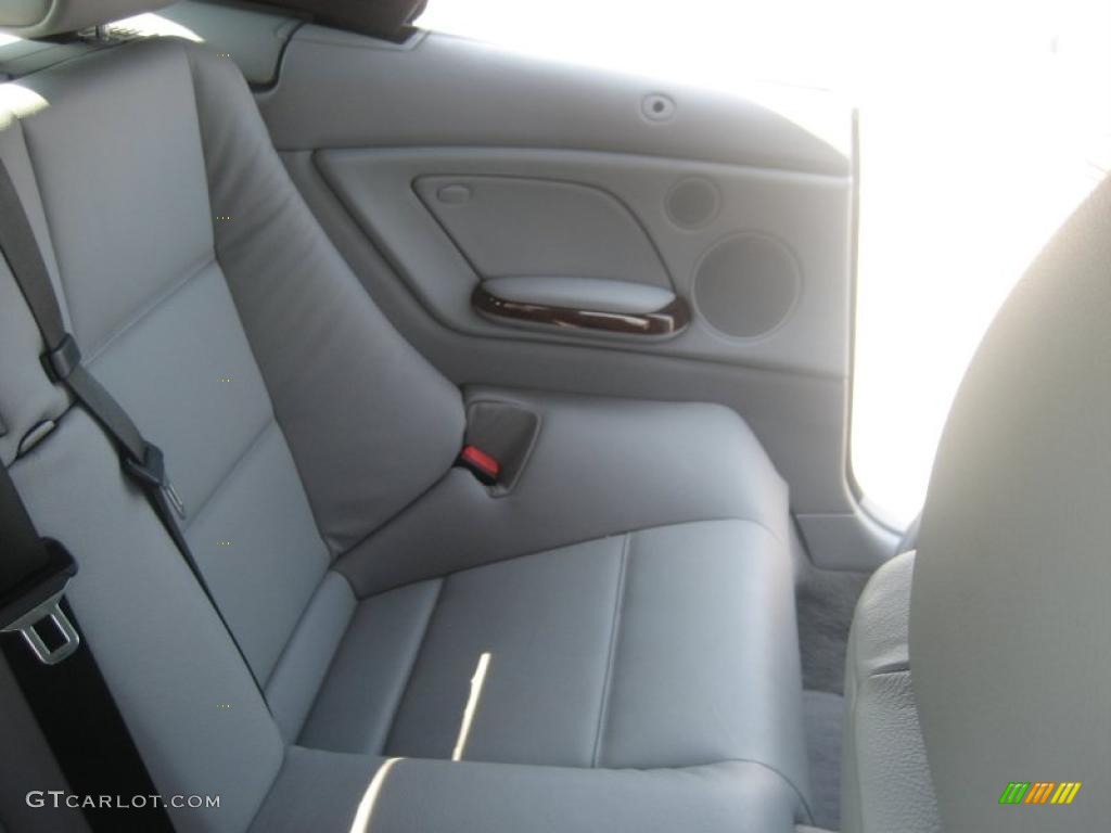 2004 3 Series 330i Convertible - Silver Grey Metallic / Grey photo #43