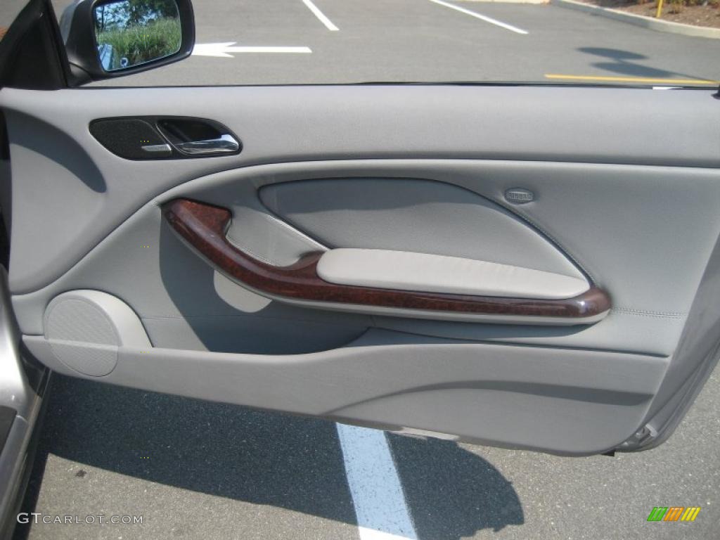 2004 3 Series 330i Convertible - Silver Grey Metallic / Grey photo #44