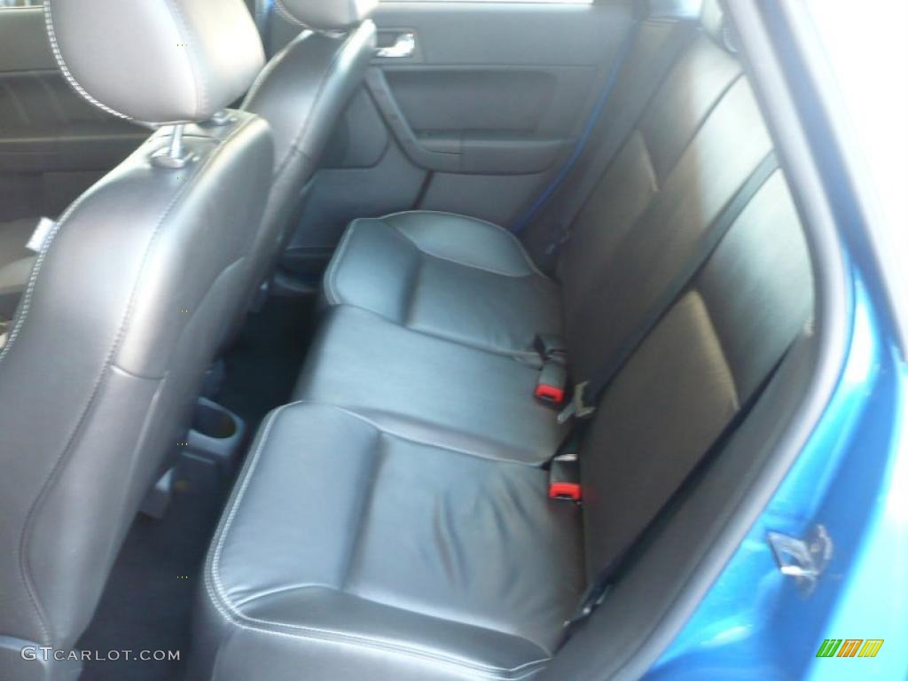 2010 Focus SES Sedan - Blue Flame Metallic / Charcoal Black photo #10