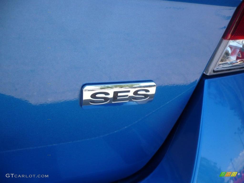 2010 Focus SES Sedan - Blue Flame Metallic / Charcoal Black photo #13