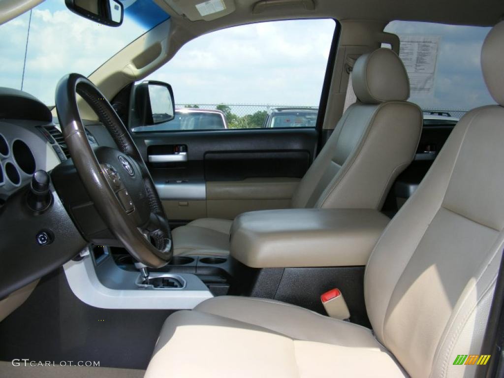 2007 Tundra Limited CrewMax 4x4 - Salsa Red Pearl / Beige photo #20