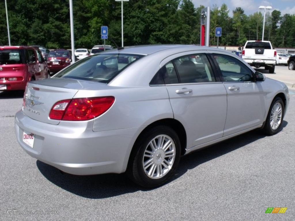 2009 Sebring Touring Sedan - Bright Silver Metallic / Dark Slate Gray photo #5