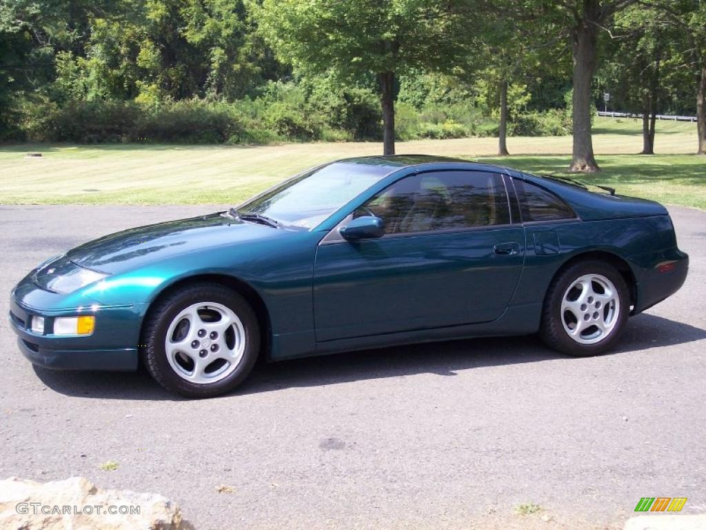 1996 300ZX Coupe - Cobalt Green Pearl / Beige photo #1