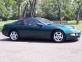 1996 Cobalt Green Pearl Nissan 300ZX Coupe  photo #7