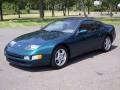 1996 Cobalt Green Pearl Nissan 300ZX Coupe  photo #10