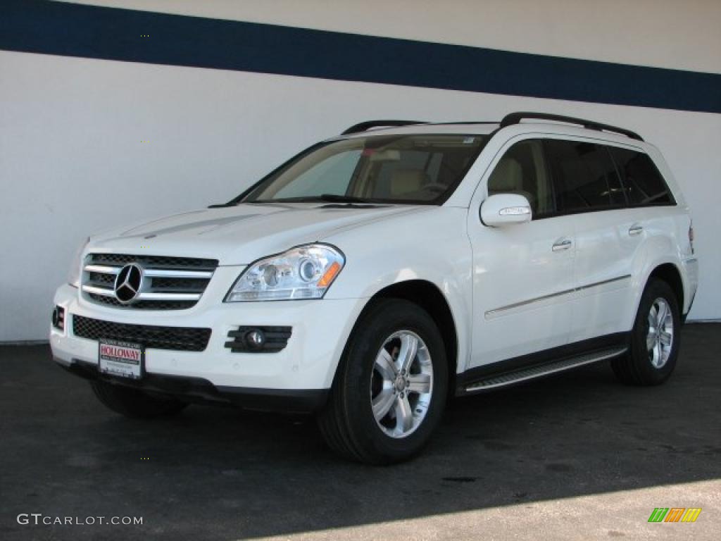 2008 GL 320 CDI 4Matic - Arctic White / Macadamia photo #1