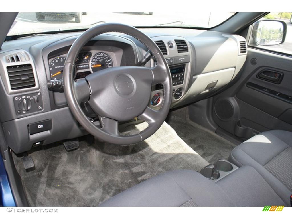 2006 Colorado Z71 Crew Cab 4x4 - Superior Blue Metallic / Medium Pewter photo #14