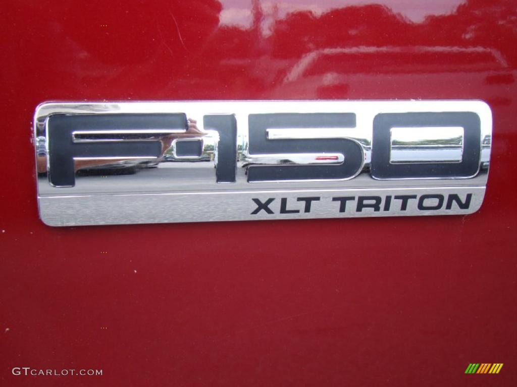 2006 F150 XLT SuperCrew - Dark Toreador Red Metallic / Medium/Dark Flint photo #30