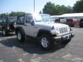 2010 Bright Silver Metallic Jeep Wrangler Sport 4x4  photo #3