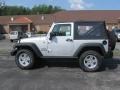 2010 Bright Silver Metallic Jeep Wrangler Sport 4x4  photo #5