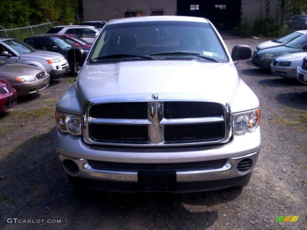 2002 Ram 1500 Sport Quad Cab 4x4 - Bright Silver Metallic / Dark Slate Gray photo #5