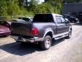 2002 Dark Shadow Grey Metallic Ford F150 XLT SuperCrew 4x4  photo #1