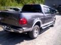 2002 Dark Shadow Grey Metallic Ford F150 XLT SuperCrew 4x4  photo #2