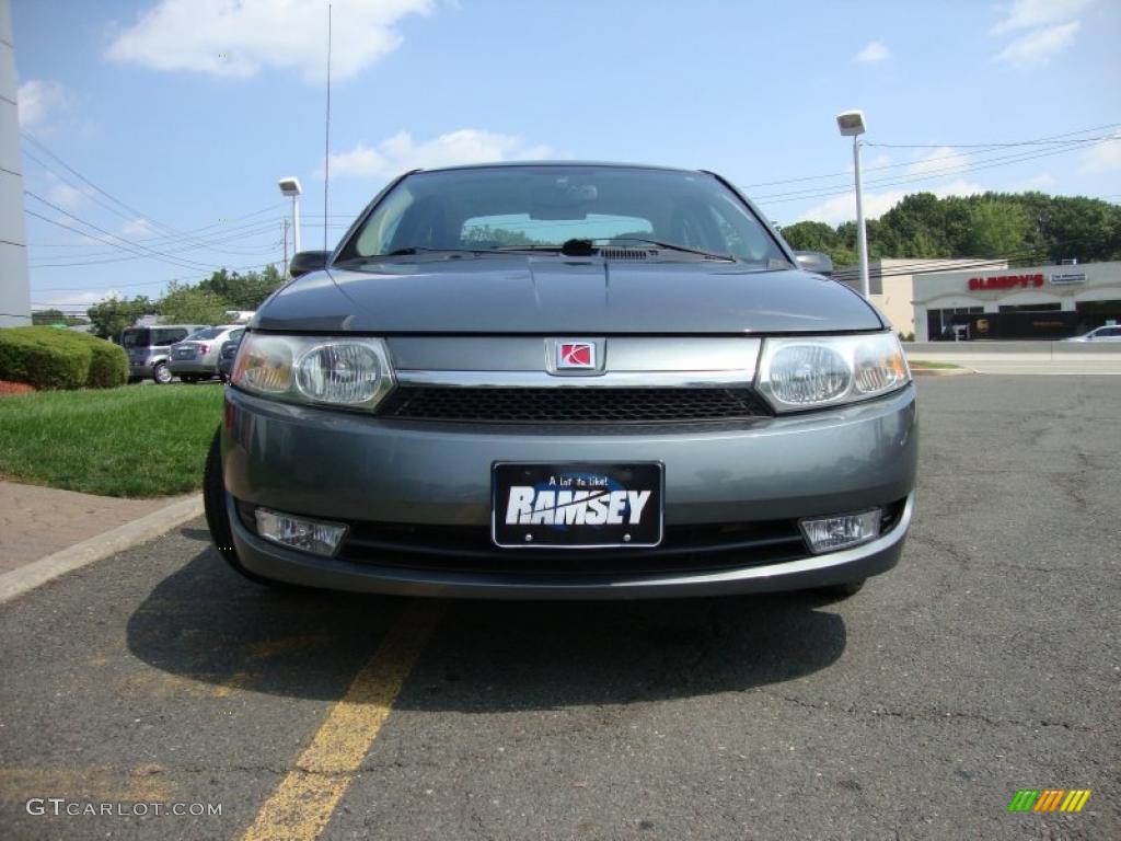 2004 ION 3 Sedan - Storm Grey / Grey photo #2